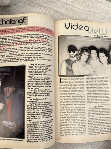 Hit Parader August 1983 Featuring KISS, Nugent, Ramones & more - Picture 8 of 10