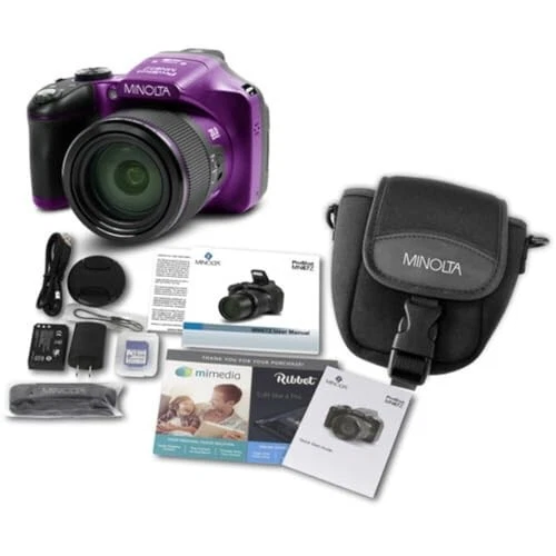 Minolta Pro Shot 20MP Digital Camera – 67x Optical Zoom, Full 1080p HD Video - Image 3 of 4