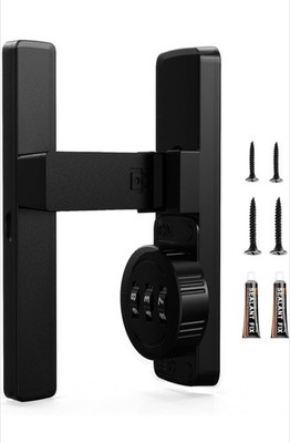 MLCLL  Barn Door Lock, Sturdy Zinc Alloy, High Security & Easy Installation,...