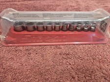 New Snap-on 110ytmy 10-pc Sae 14 Drive Shallow Socket Set 316-916 New Snap-on 110ytmy 10-pc Sae 14 Drive Shallow Socket Set 316-916