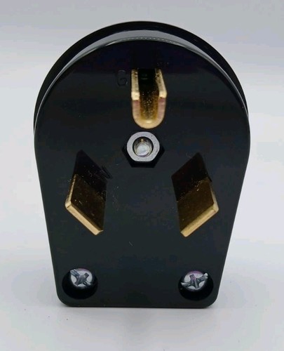 Elegrp 30A 125V Nema TT-30P Electrical Straight Blade Heavy Duty Angle Plug - Picture 4 of 8