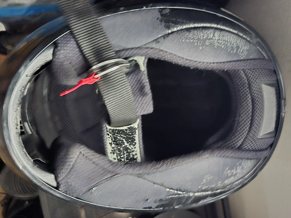 Casco de motocicleta Shoei Full Face negro mate aprobado por DOT Snell L  Foto 4 de 4