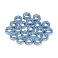 20 StüCk MR105-2RS Miniatur-Kugellager 5X10X4Mm Doppelt Abgedichtete Lager Blau