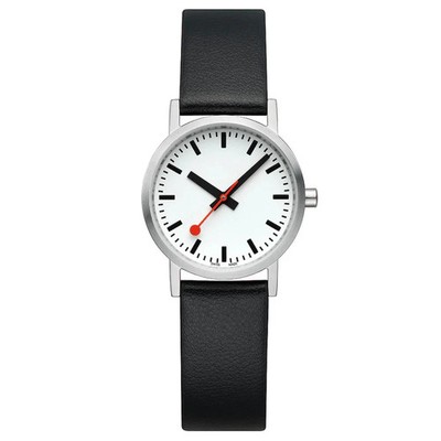 Mondaine Classic Ladies Watch A658.30323.16OMV White Dial Leather Strap 30M