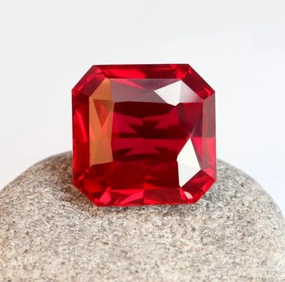 Unheated 9.54 Ct+ Natural BURMA Pigeon Blood Red Ruby Loose Gemstone Certified