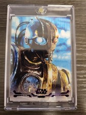 Topps Star Wars Smugglers Outpost Stellar Signatures SM-33 Purple Foil 8/10