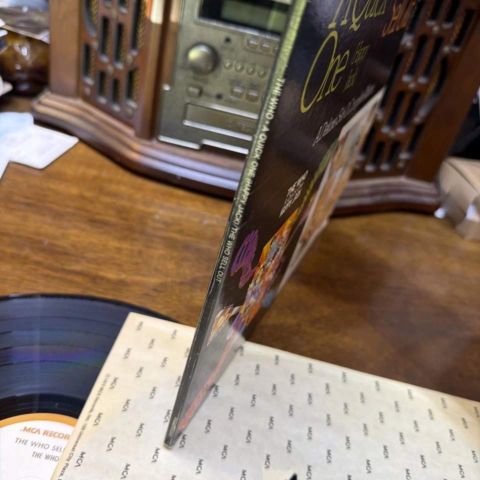 1977 The Who - A Quick One / Sell Out 2x LP Vinyl Record Album MCA2 4067 - Image 3 of 4