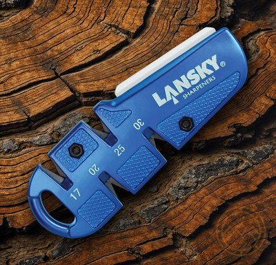 Lansky QSHARP QuadSharp Portable Controlled-Angle Carbide With Ceramic Polishes