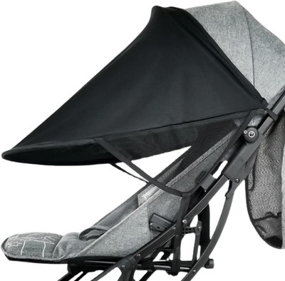Kinderwagen Sonnenschutzbezug Baby Sonnenschutz UPF 50 + verstellbar Sonnenschutz Sonnendach Breathab