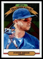 2019 Donruss Optic Justin Smoak Toronto Blue Jays #4
