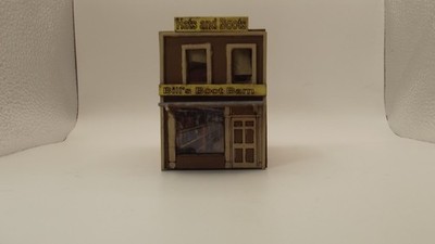 H.O. Scale Mid Century Building Kit Laser Cut LB#72