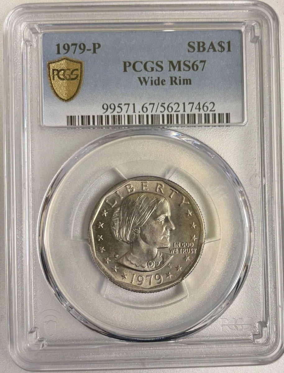 MS 67 Graded Susan B Anthony Dollars (1979-1981, 1999) for sale | eBay