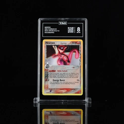 2005 Pokemon - Mewtwo (Delta Species) 12/113 Delta Species Holo - TAG 10