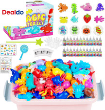 Magic Water Toy Elf Kit, Water Fairy Water Gel Kit with 12 Magic Gels, 12 Shape