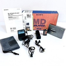 Sony MZ-E3 Portable Minidisc MD Player Walkman Tested Japan