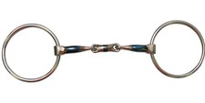 Horse Bit Blue Steel 3pc Campdraft Bit 95m Ring