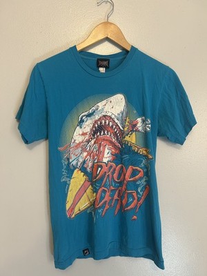 VERY RARE vintage Drop Dead  Shark Shirt