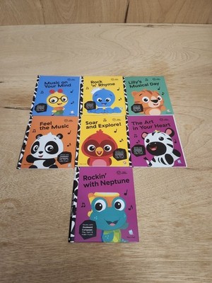 Lot of 7 Baby Einstein Play-A-Song HC Books; Works With Keyboard Composer!