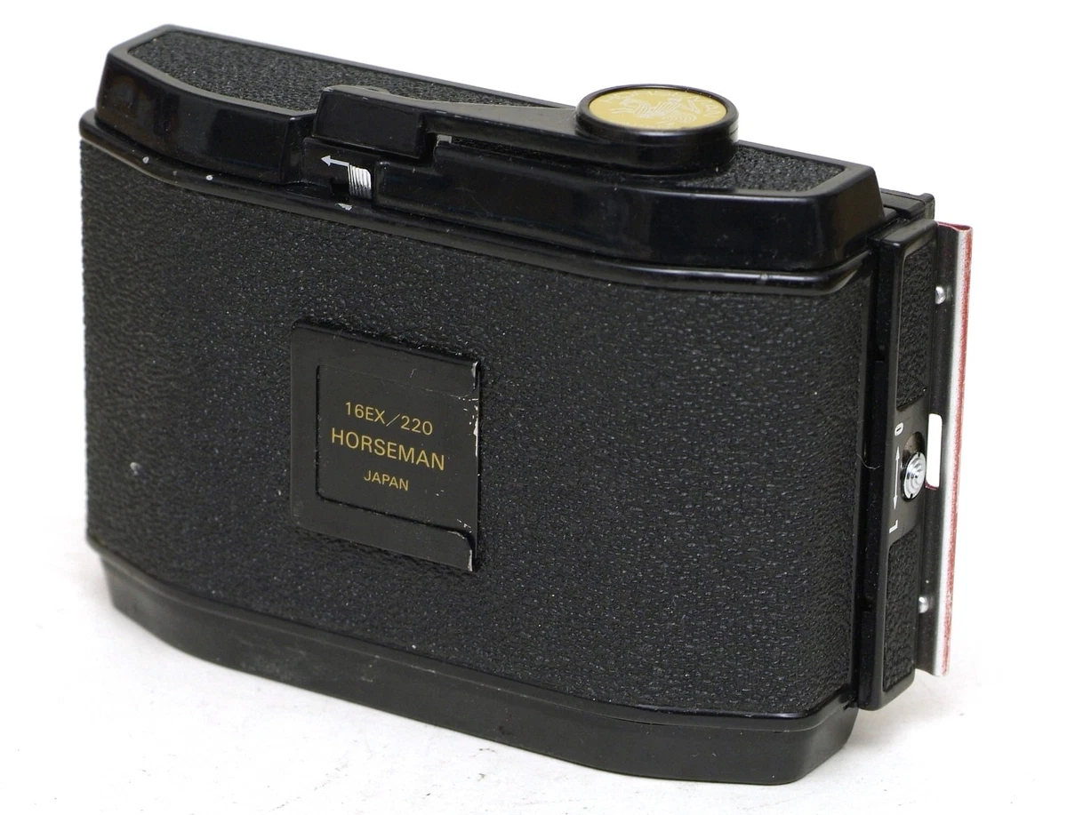 Horseman 120 6×9 ロールフィルムバック Horseman 6x9 120 8 Exposure Roll Film Holder -New Seals- [EXC]