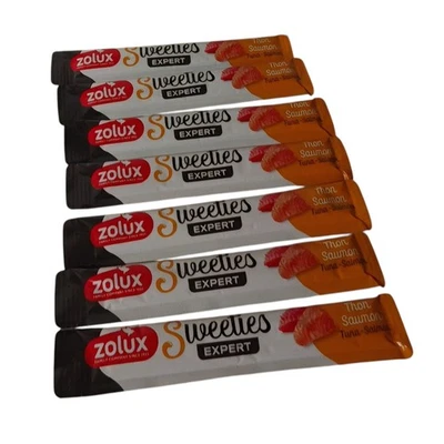 Sticks crème de thon et saumon 7 x 14 g pour chat - Photo 1/3