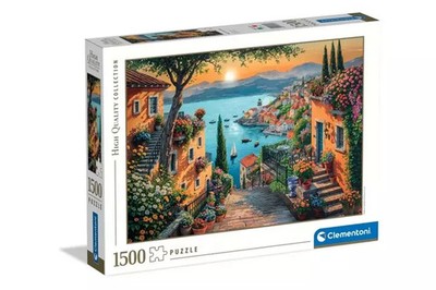 8005125317264 CLE puzzle 1500 HQ Steps to the Harbor 31726 Clementoni