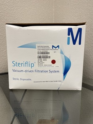 Millipore SCGP00525 Sterile 50ml Disposable Vacuum Filtration System