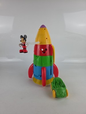 Disney Junior Mickey Mouse Clubhaus Weltraum Rakete Spielset. Licht und Sound