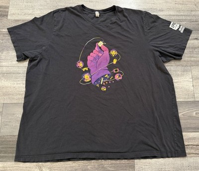 Epic Games Online Services Employee Promo Shirt Mens 4XL Black Gaming Tee