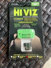 HiViz LiteWave Handgun Rear Sight Glock/S&W/M&P/H&K Models