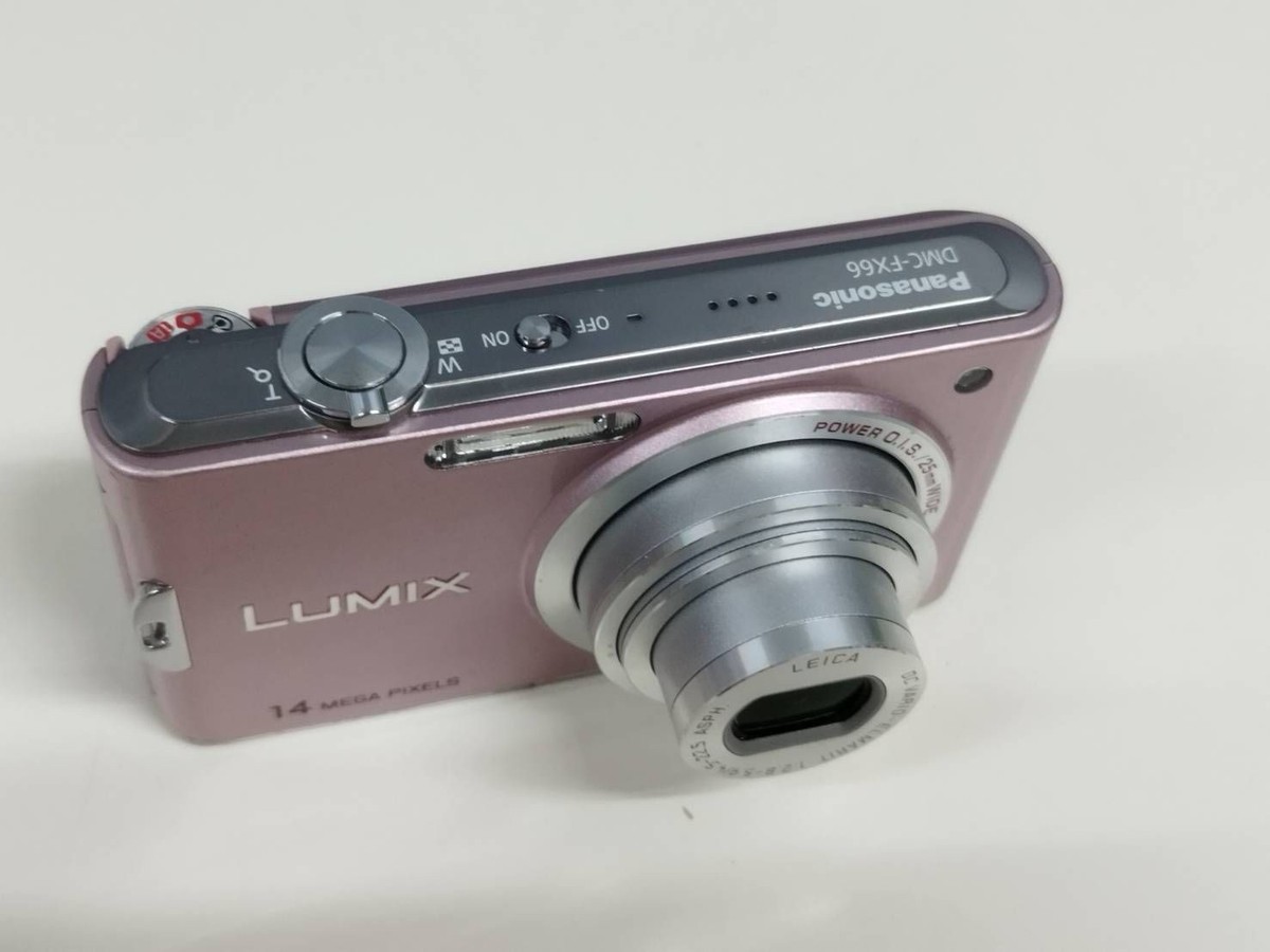 Panasonic Lumix DMC-FX66 Pink 14MP Leica Japan | eBay