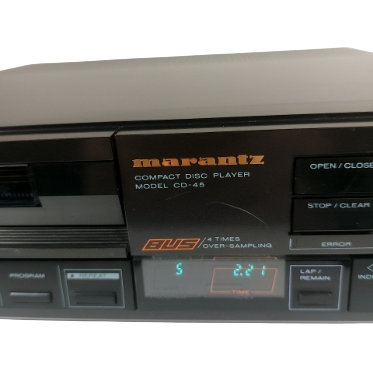 Marantz CD-45 CD Player 4x Oversampling Twin DAC Compact Disc Hi