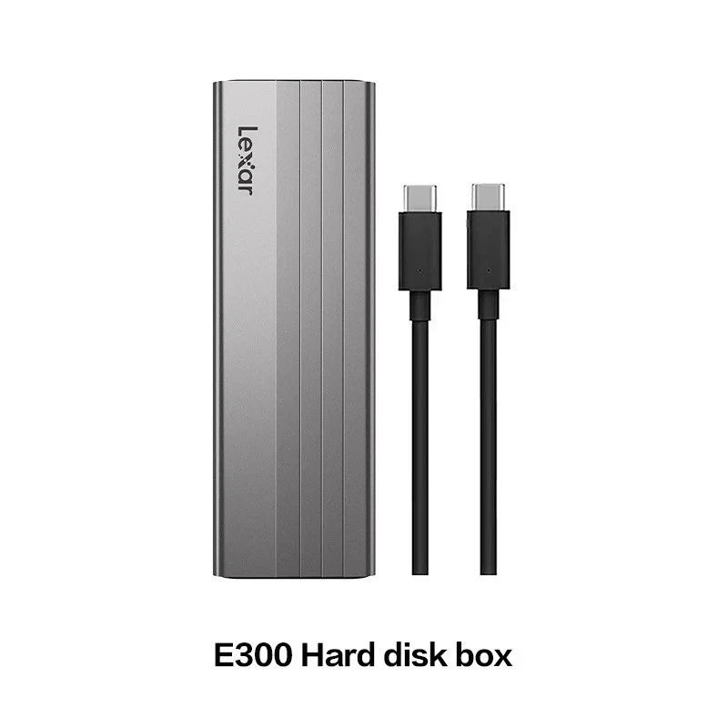 Lexar E300 M.2 NVMe SSD Enclosure | USB 3.2 Gen2 Type-C Case for 2230–2280 - Image 2 of 4