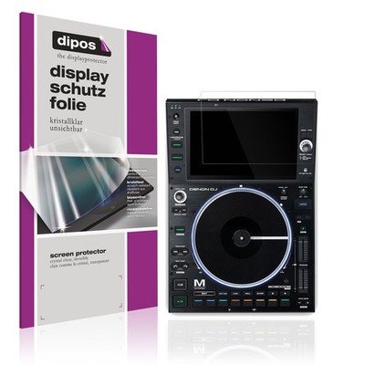2x Schutzfolie klar für Denon DJ SC6000M Prime Displayschutzfolie Folie Display