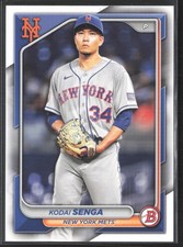 Kodai Senga 2024 Bowman #1 New York Mets