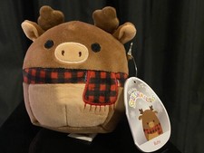Squishmallow Ruby The Reindeer Christmas 2021 4.5-5" KellyToy Free Shipping