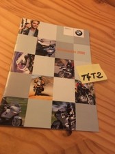 BMW motorrad 2002 R1150GS R1150RS F650CS scarver F650GS  moto prospectus