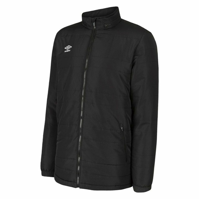 Umbro Sports Football Soccer Mens Warm Outdoor Bench Full Zip Hooded Jacket eBay