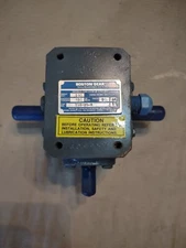 BOSTON GEAR 710-20-H WORM GEAR SPEED REDUCER RIGHT ANGLE