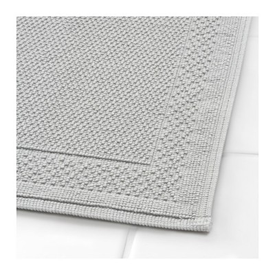 Ikea Badematte Blankan 60x90cm Weich Grau Neu Ebay