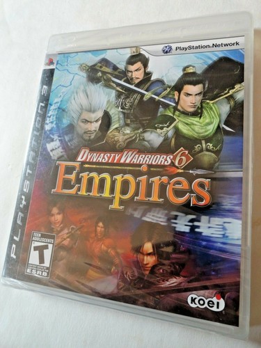 Boîte + Notice Dynasty Warriors 6 Empires PS3 FR (sans Le Jeu) - Très Bon état