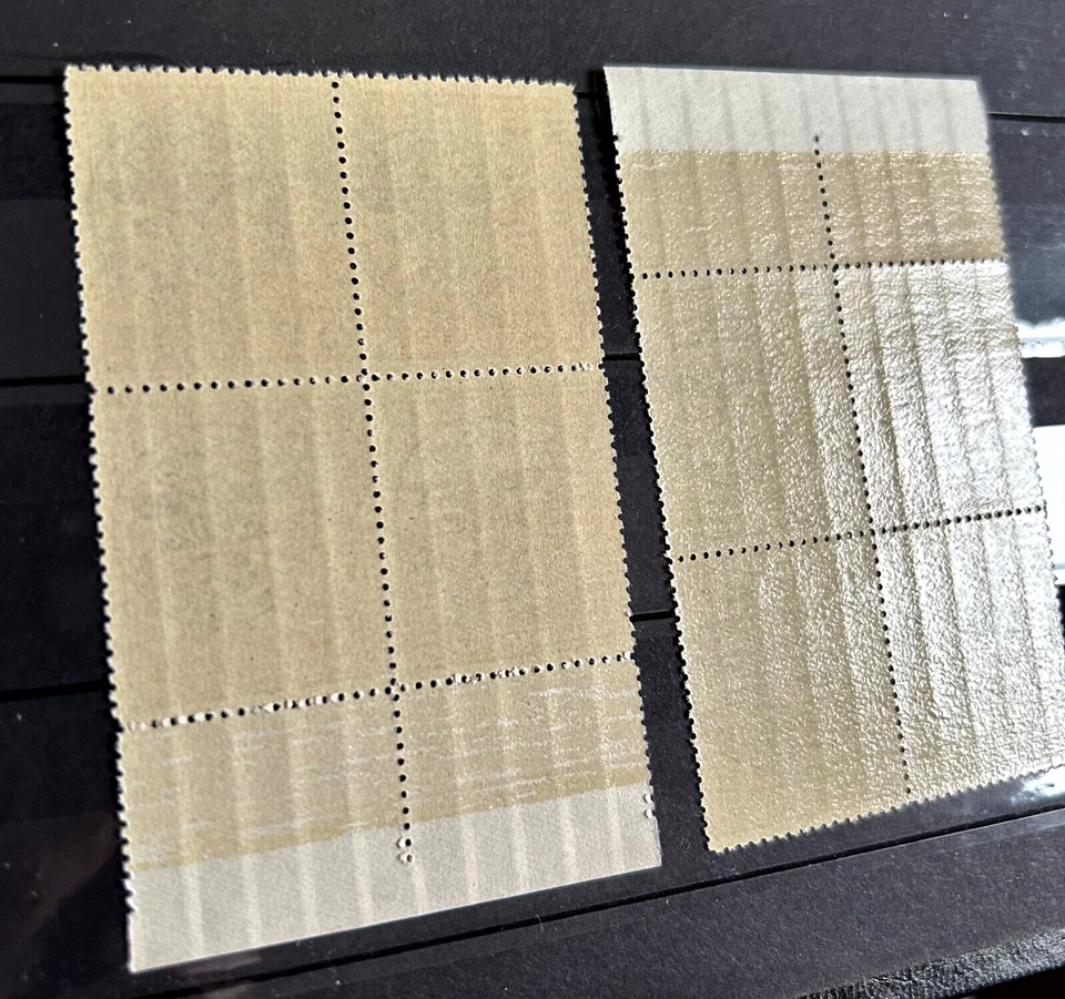 German Stamps 2 blocks Occ of Czechia Local o/print Grusbach swastika MNH /738 - Image 2 of 2