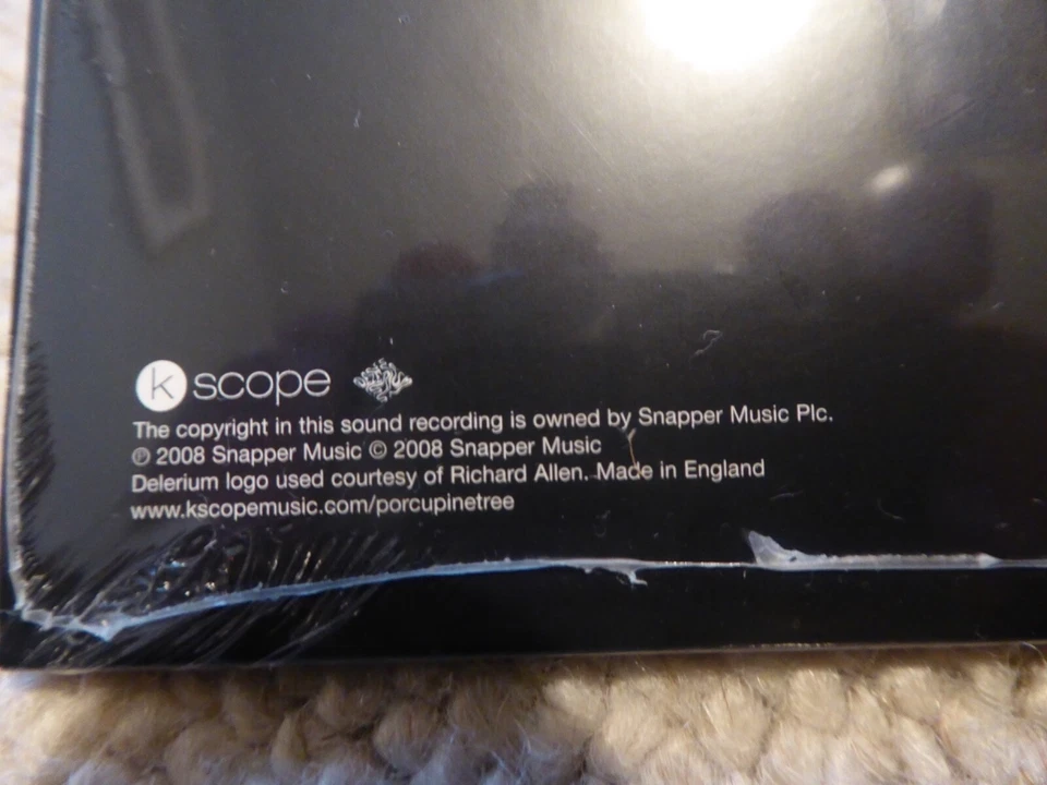 PORCUPINE TREE - Up the Downstair LP (2008 Reissue KSCOPE red Vinyl) Sealed - Image 3 of 4