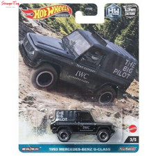 HOT WHEELS CAR CULTURES OFF ROAD 1993 MERCEDES-BENZ G CLASS (BLACK) 3/5