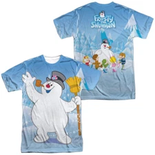 Frosty The Snowman Wave Unisex Adult Halloween Costume T Shirt, S-3XL