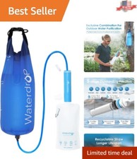 Versatile Gravity Water Filtration System for Travel and Outdoor Activities