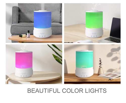 BlueHills 2500 ML XL Essential Oil Diffuser Aroma Humidifier with Timer for - Picture 6 of 7