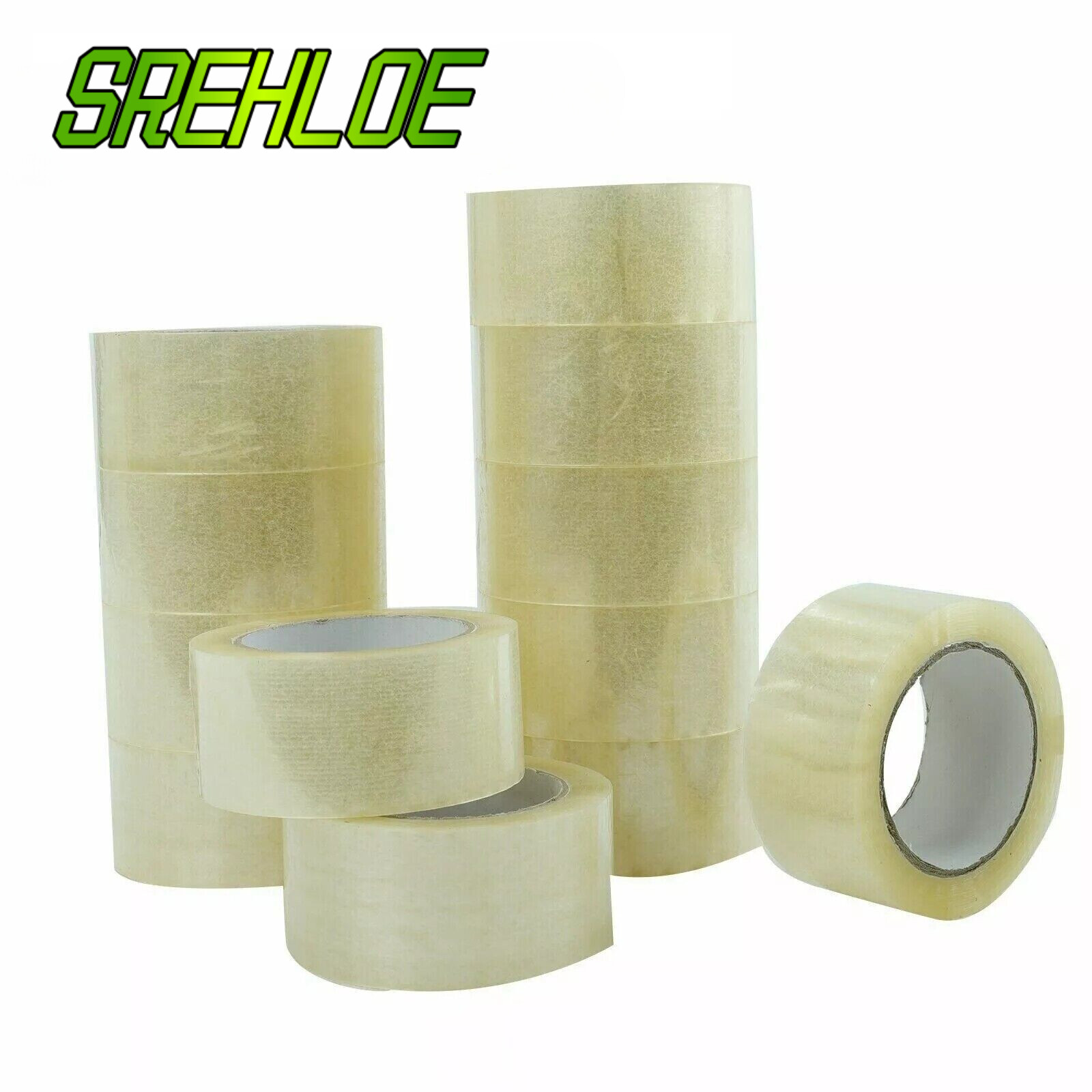 72 rolls Shipping Packaging Box Packing Sealing Tape 2 mil 2