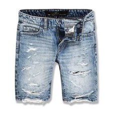 Jordan Craig Ripped Kids' Shorts Medium Blue J3164SB-MB