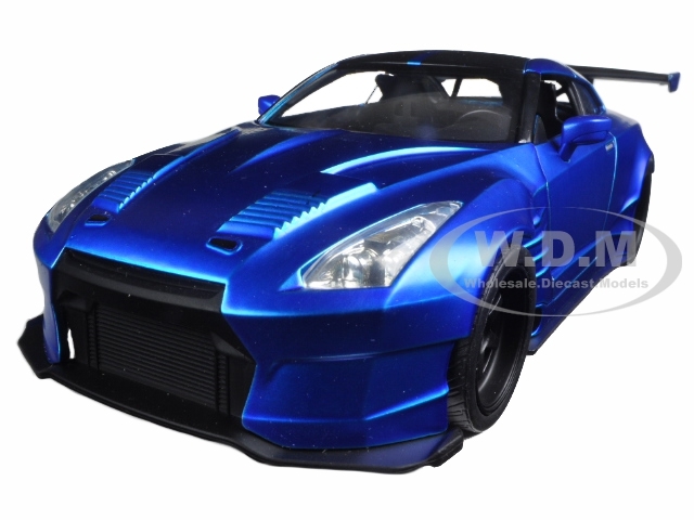 BRIAN'S 2009 NISSAN GTR R35 BLUE BEN SOPRA 