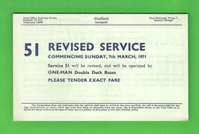 Sheffield Transport Bus